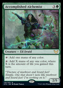 Accomplished Alchemist [Strixhaven: School of Mages] Foil