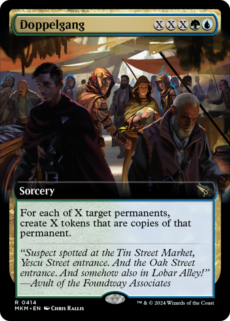 Doppelgang (Extended Art) [Murders at Karlov Manor] Foil