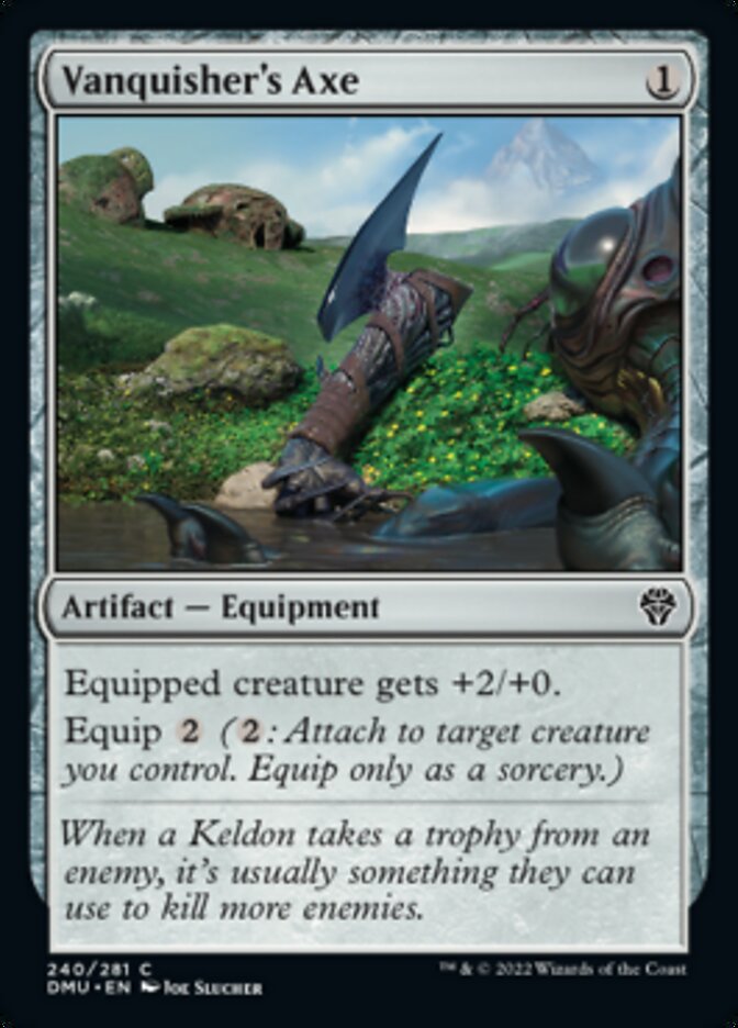 Vanquisher's Axe [Dominaria United] Foil