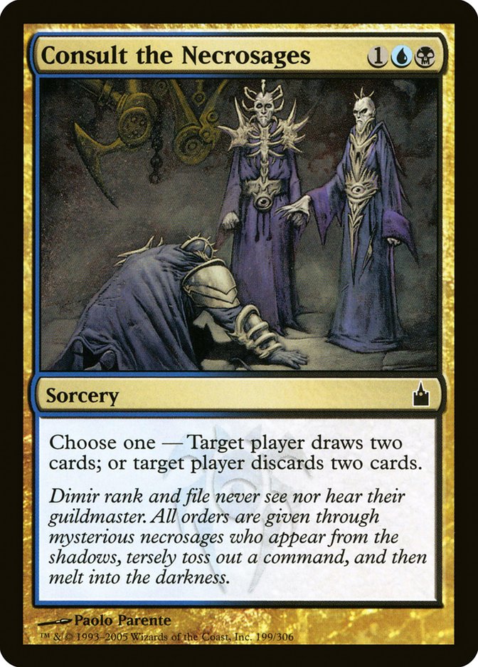 Consult the Necrosages [Ravnica: City of Guilds] Foil