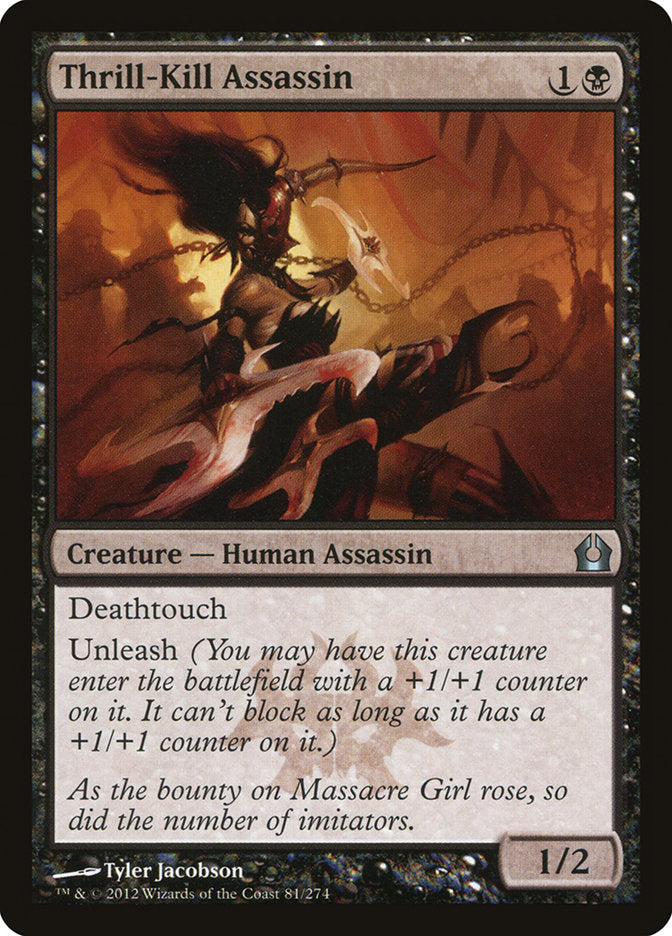 Thrill-Kill Assassin [Return to Ravnica] Foil