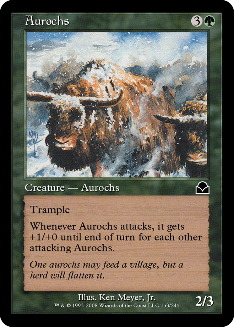Aurochs  [Masters Edition II] Foil