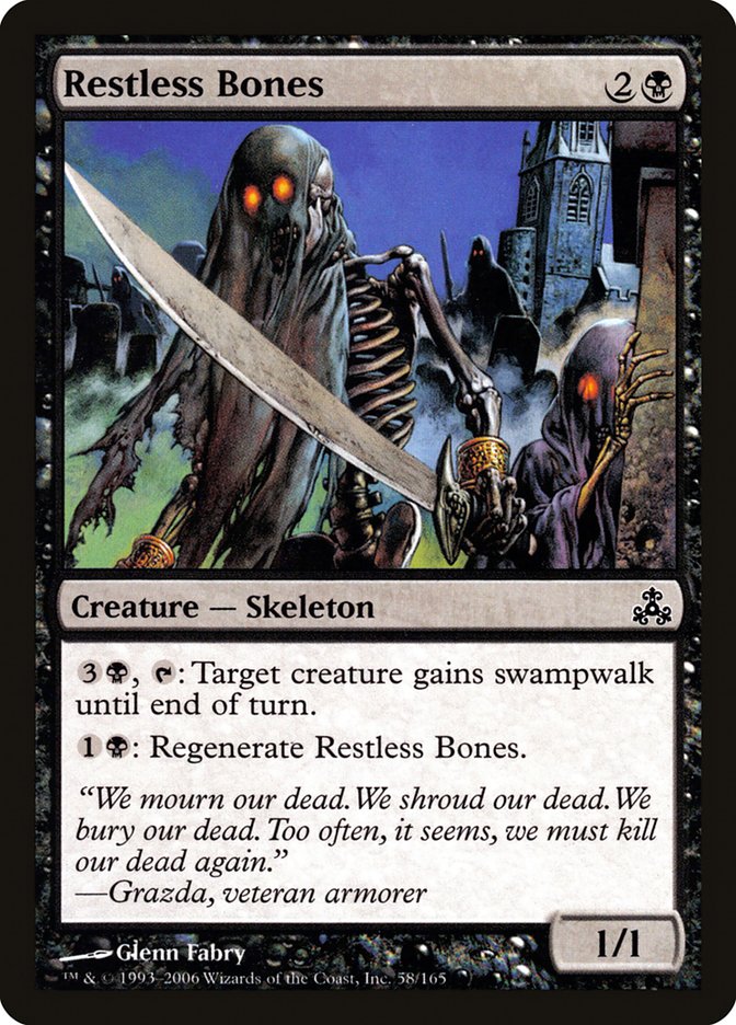 Restless Bones [Guildpact] Foil