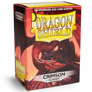 Dragon Shield Sleeves - Box 100 - Crimson (Classic)