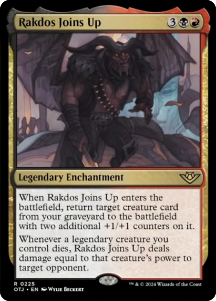 Rakdos Joins Up [Outlaws of Thunder Junction] Foil