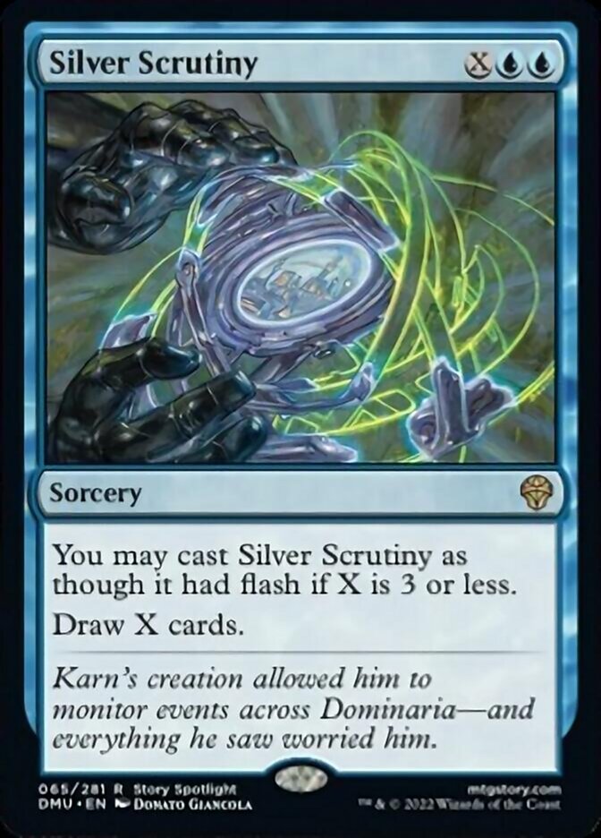Silver Scrutiny [Dominaria United] Foil