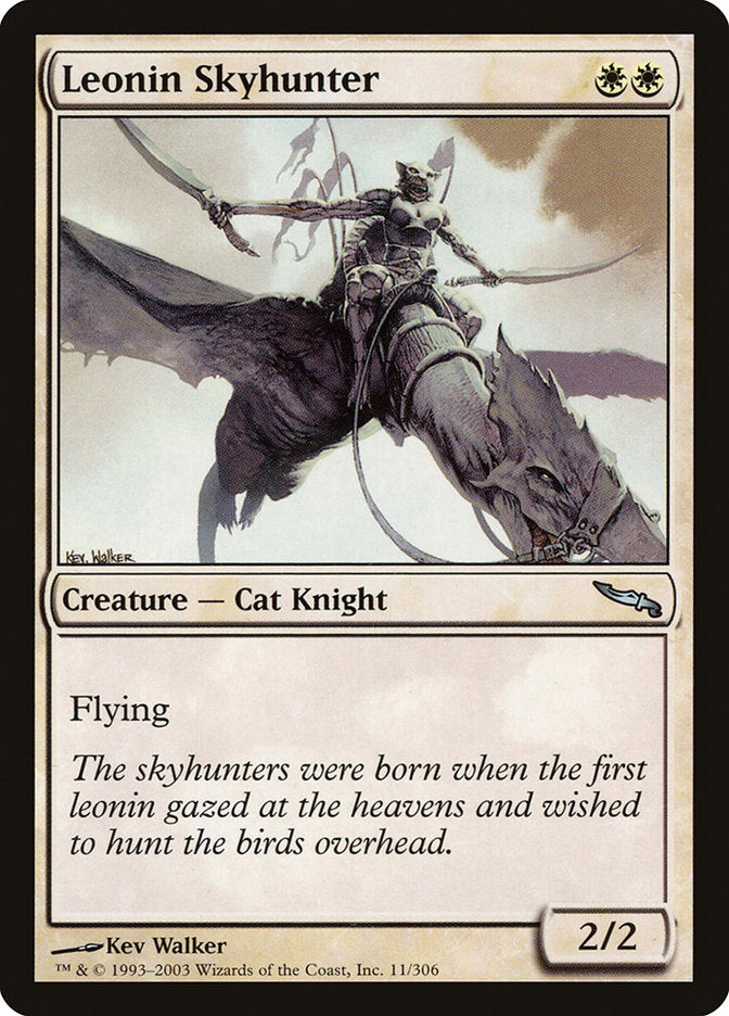 Leonin Skyhunter [Mirrodin] Foil