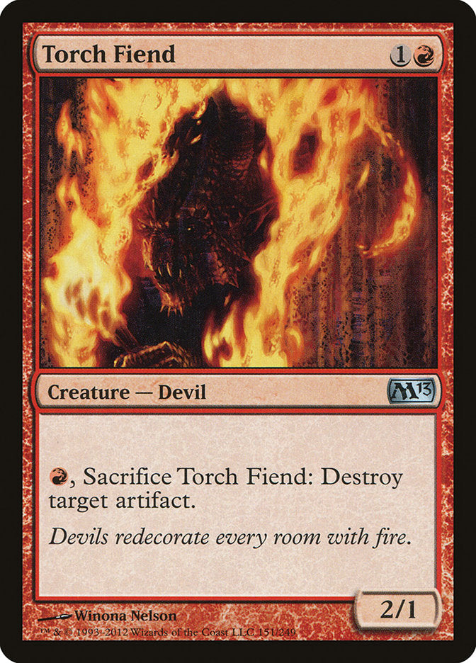 Torch Fiend [Magic 2013] Foil
