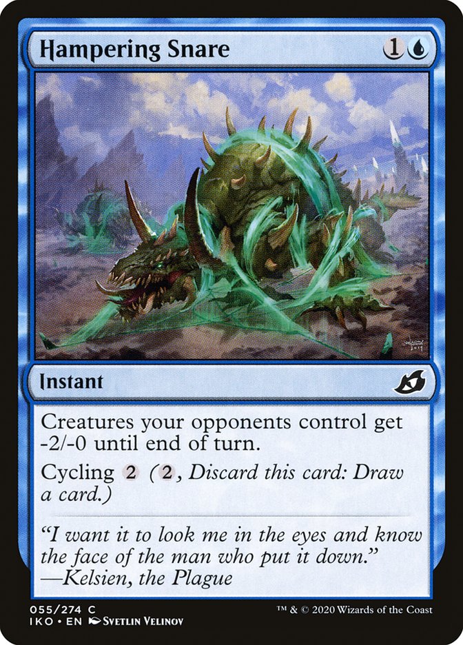 Hampering Snare [Ikoria: Lair of Behemoths] Foil