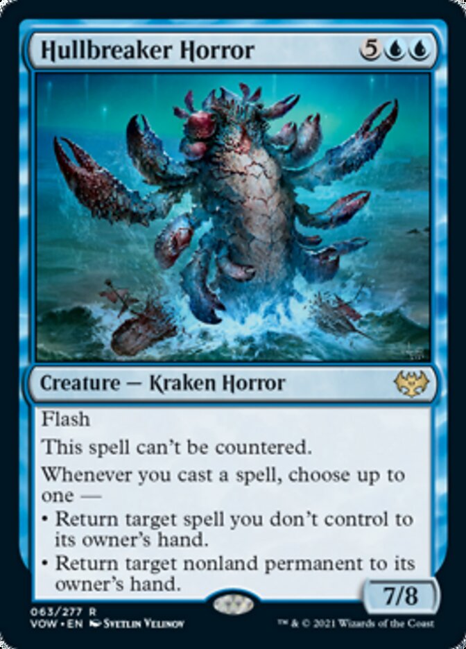 Hullbreaker Horror [Innistrad: Crimson Vow] Foil
