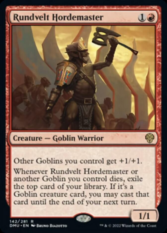 Rundvelt Hordemaster [Dominaria United] Foil