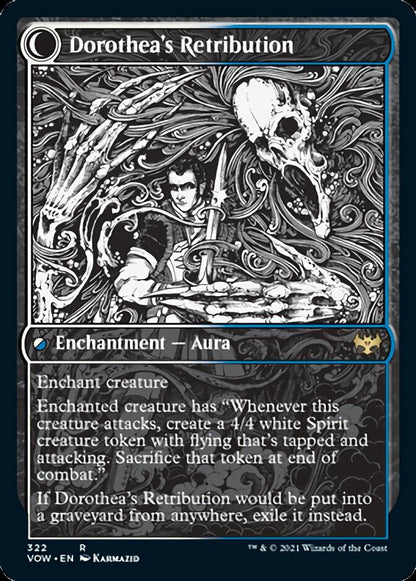 Dorothea, Vengeful Victim // Dorothea's Retribution (Showcase Eternal Night) [Innistrad: Crimson Vow] Foil