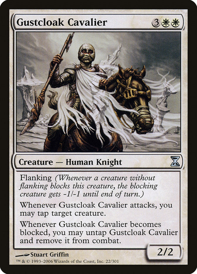 Gustcloak Cavalier [Time Spiral] Foil