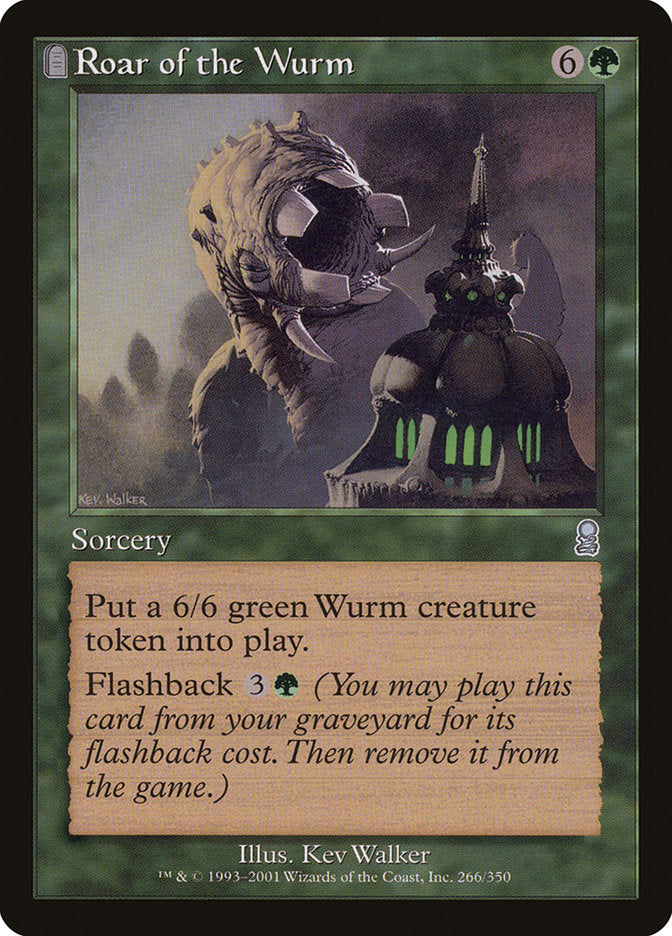 Roar of the Wurm [Odyssey] Foil