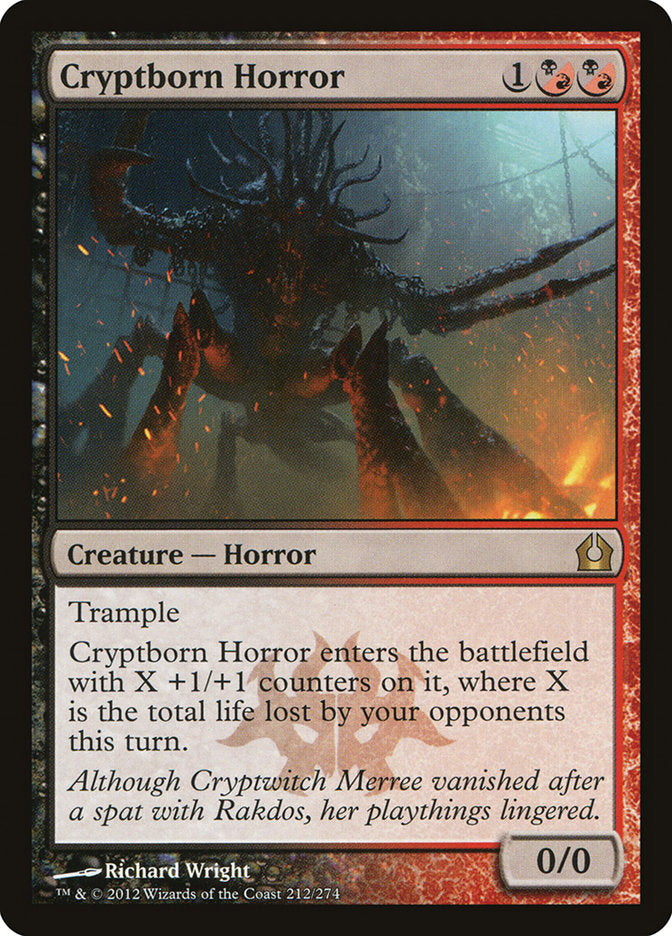 Cryptborn Horror [Return to Ravnica] Foil