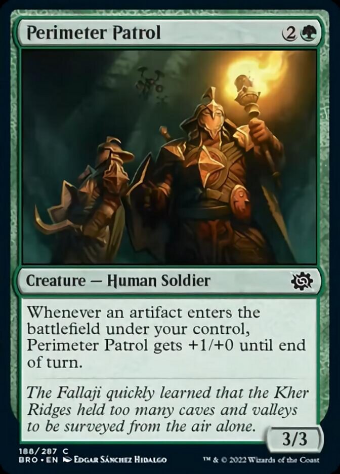 Perimeter Patrol [The Brothers' War] Foil
