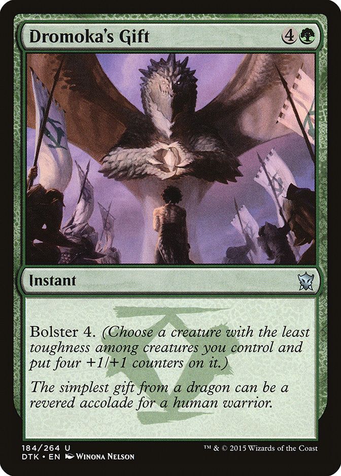 Dromoka's Gift [Dragons of Tarkir] Foil