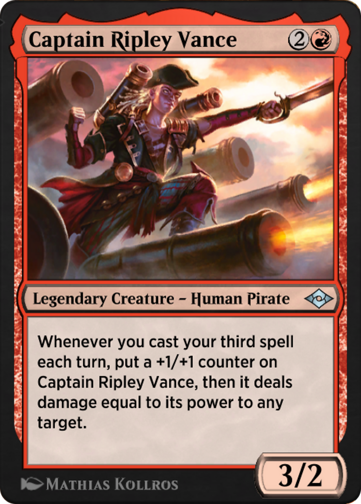 Captain Ripley Vance  [Jumpstart: Historic Horizons]