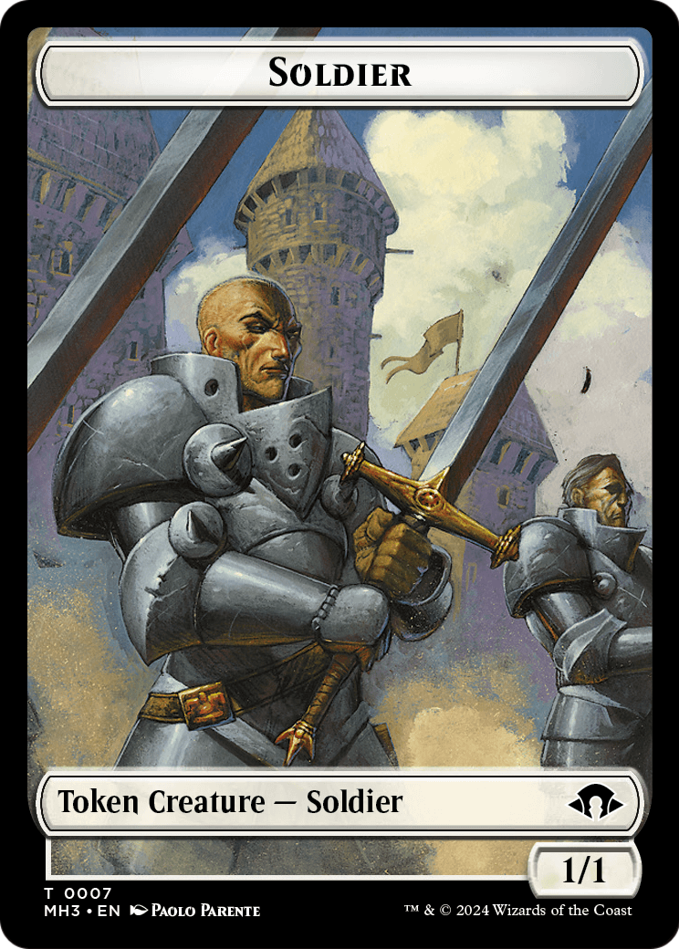 Soldier  [Modern Horizons 3 Tokens]