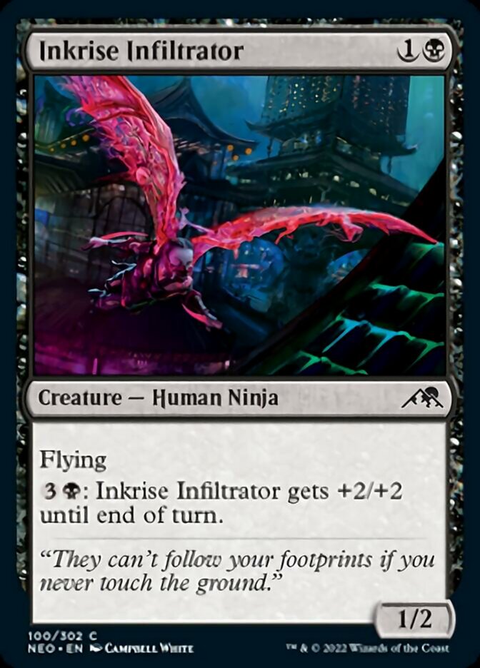 Inkrise Infiltrator [Kamigawa: Neon Dynasty] Foil