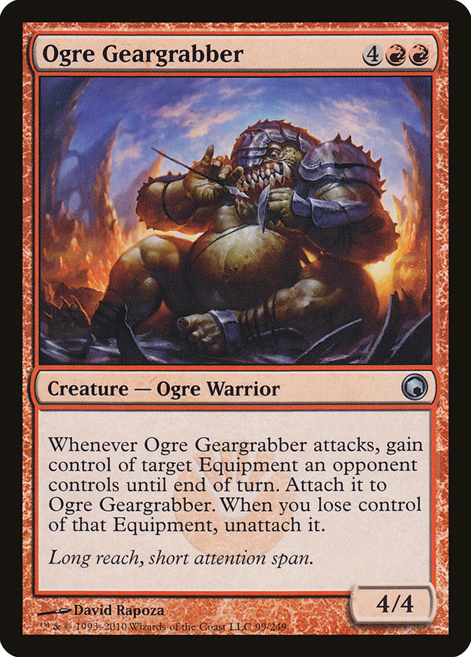Ogre Geargrabber [Scars of Mirrodin] Foil