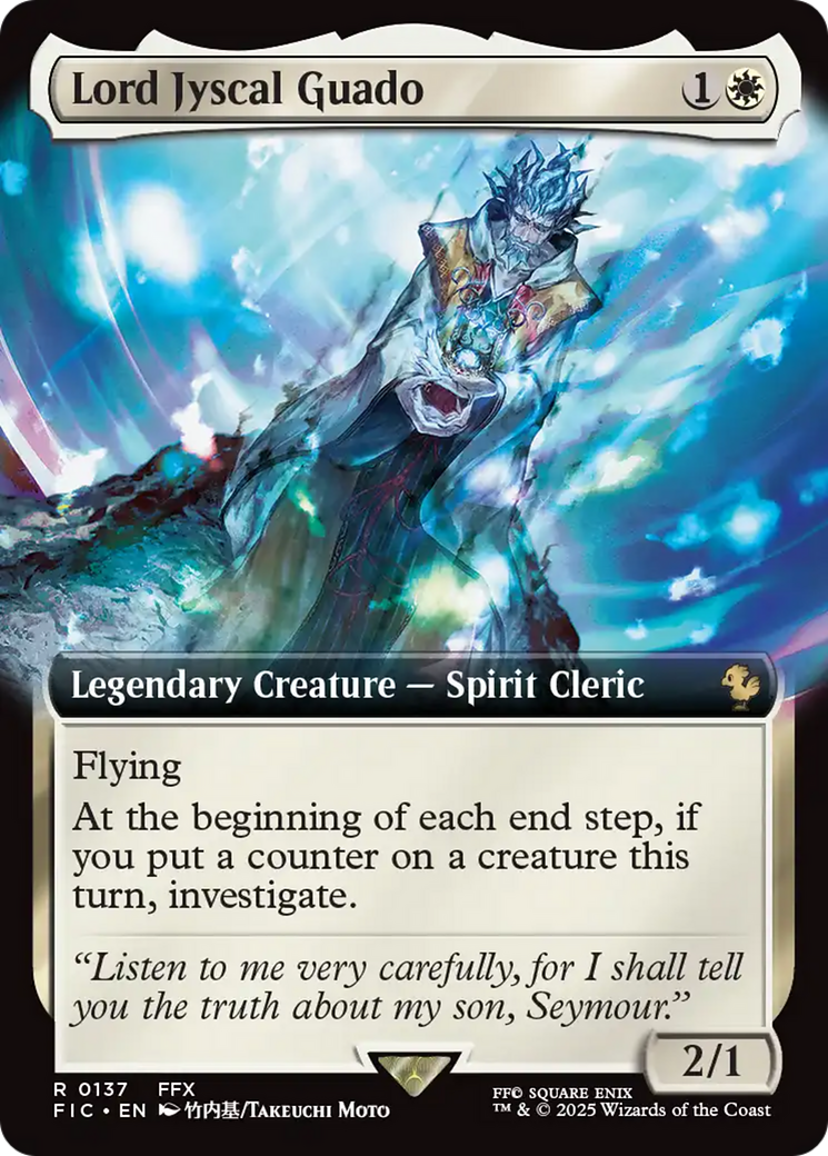 Lord Jyscal Guado (Extended Art) [FINAL FANTASY Commander] Foil