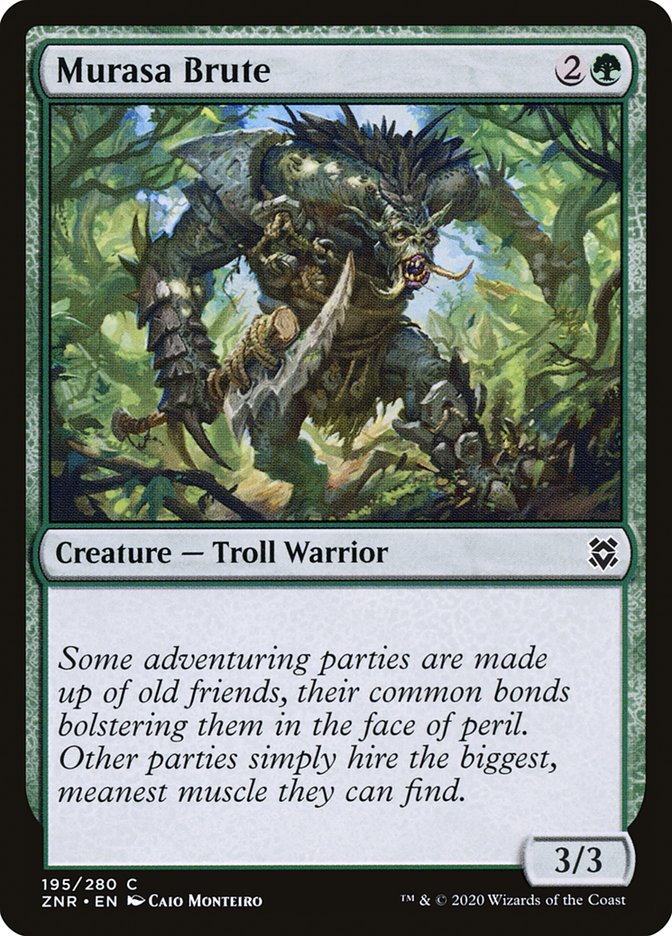 Murasa Brute [Zendikar Rising] Foil