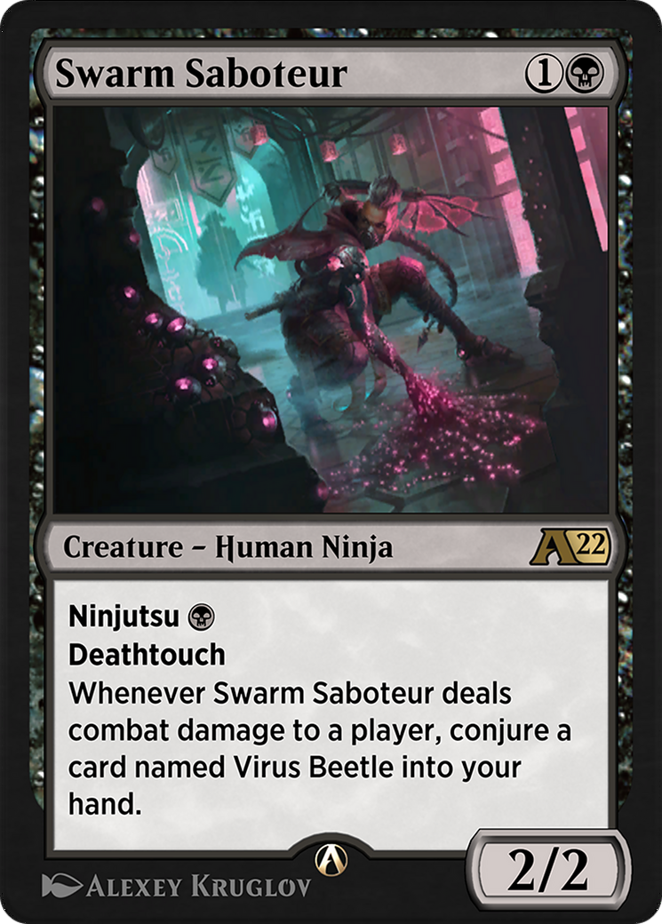 Swarm Saboteur  [Alchemy: Kamigawa]