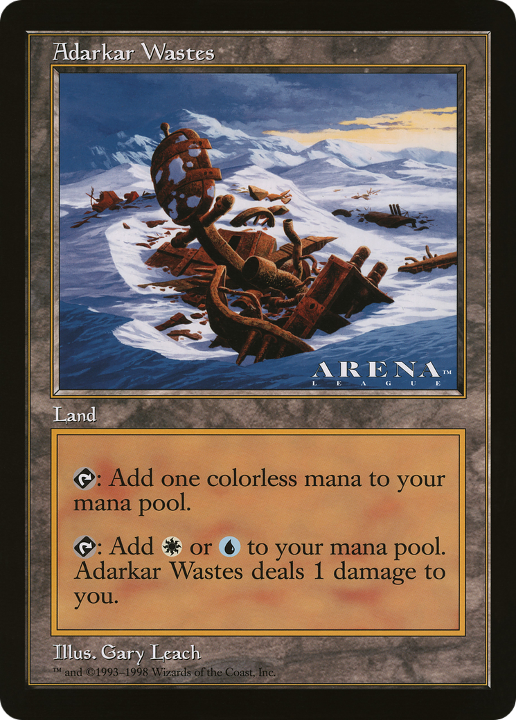 Adarkar Wastes  [Oversized League Prizes]