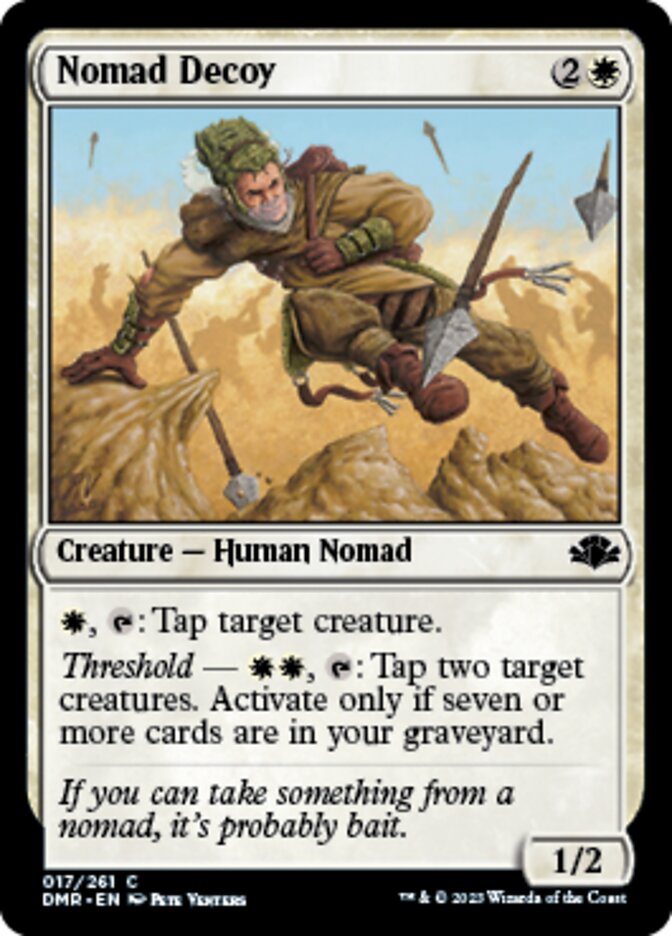 Nomad Decoy [Dominaria Remastered] Foil