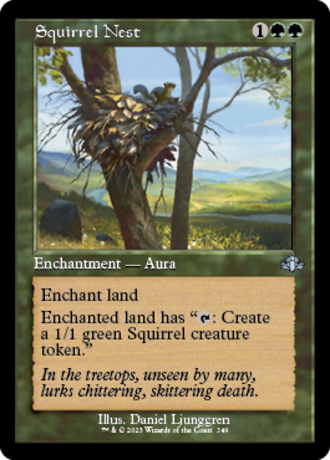 Squirrel Nest (Retro) [Dominaria Remastered] Foil