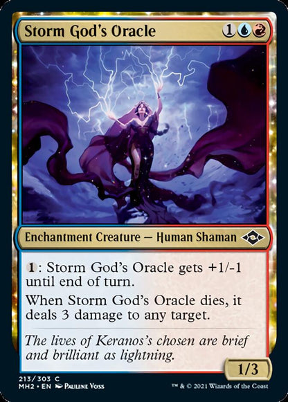 Storm God's Oracle [Modern Horizons 2] Foil
