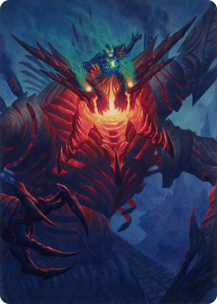 Mishra, Lost to Phyrexia // Mishra, Lost to Phyrexia  [The Brothers' War Art Series] (Borderless)