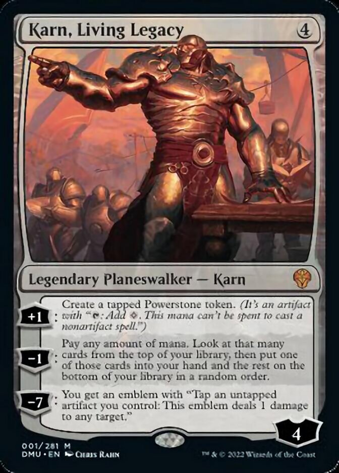 Karn, Living Legacy [Dominaria United] Foil