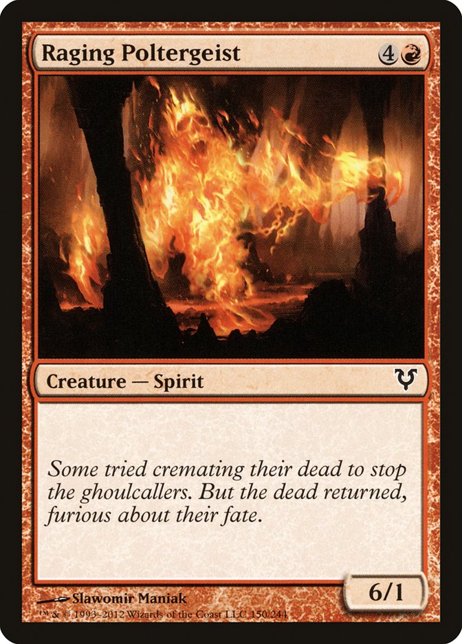 Raging Poltergeist [Avacyn Restored] Foil