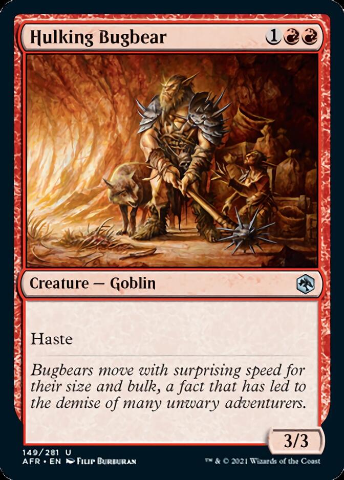 Hulking Bugbear [Dungeons & Dragons: Adventures in the Forgotten Realms] Foil