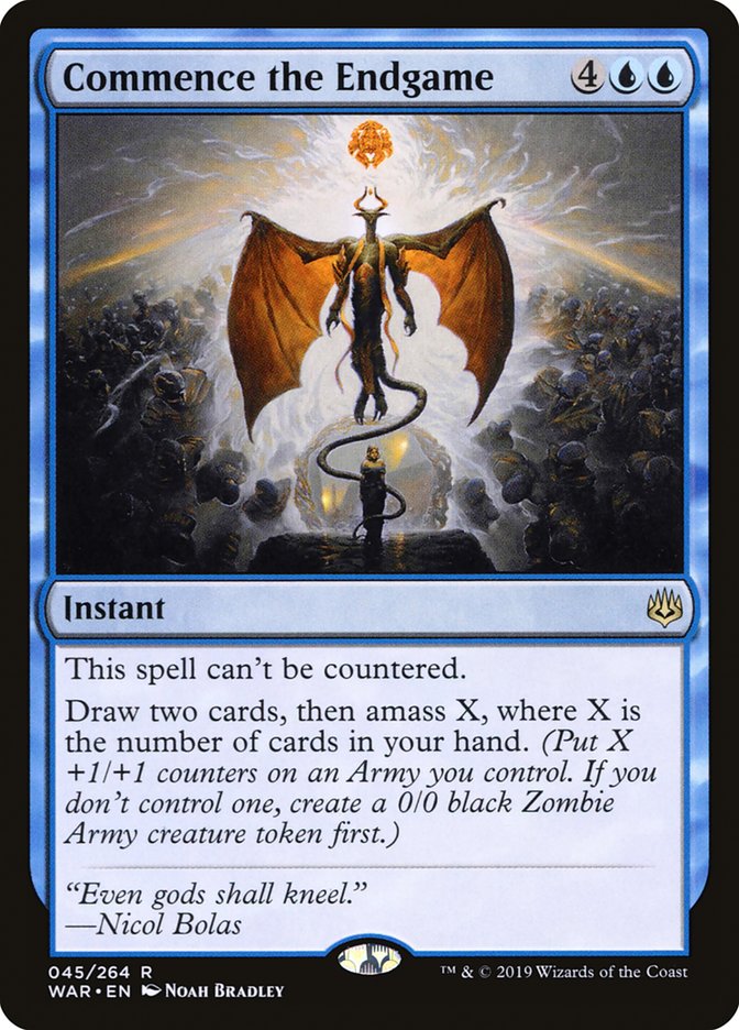 Commence the Endgame [War of the Spark] Foil