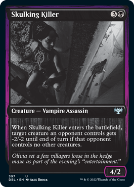 Skulking Killer [Innistrad: Double Feature] Foil