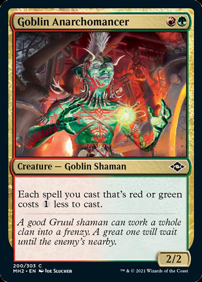 Goblin Anarchomancer [Modern Horizons 2] Foil