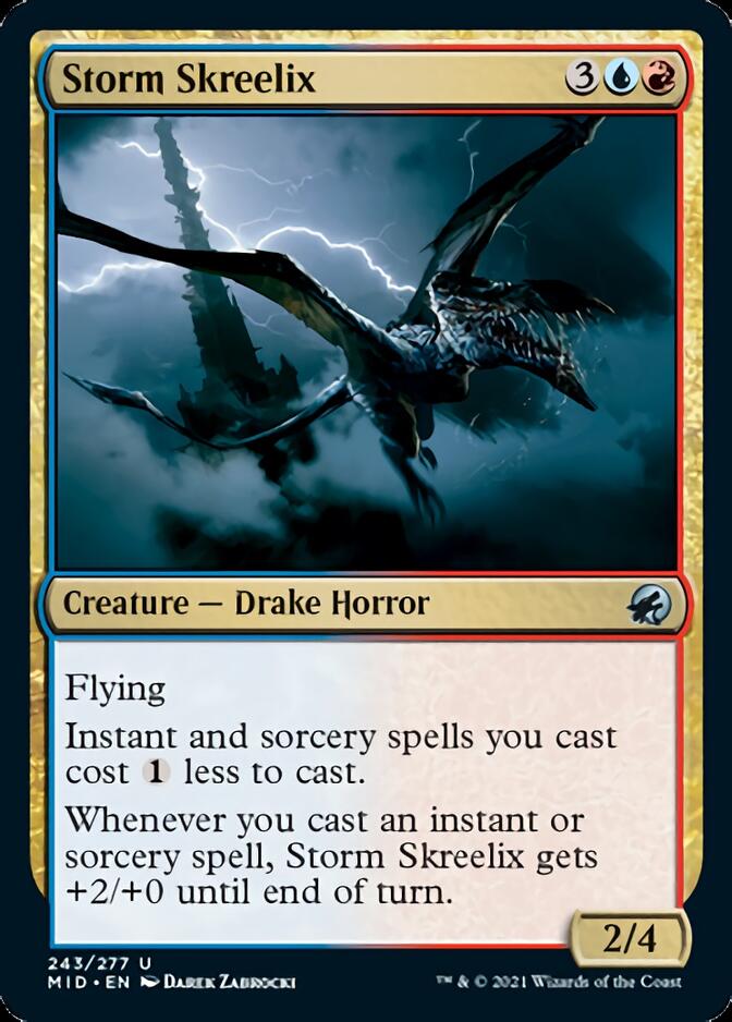 Storm Skreelix [Innistrad: Midnight Hunt] Foil
