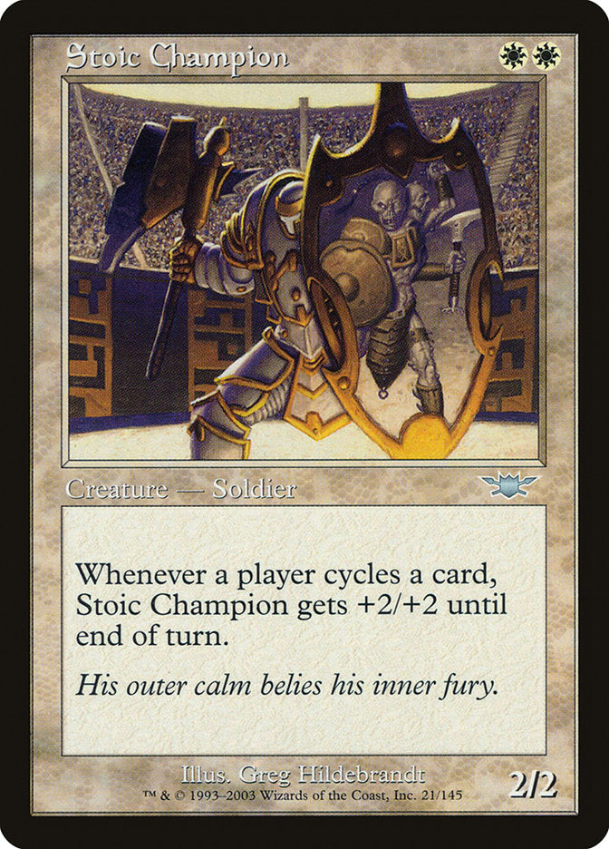 Stoic Champion [Legions] Foil