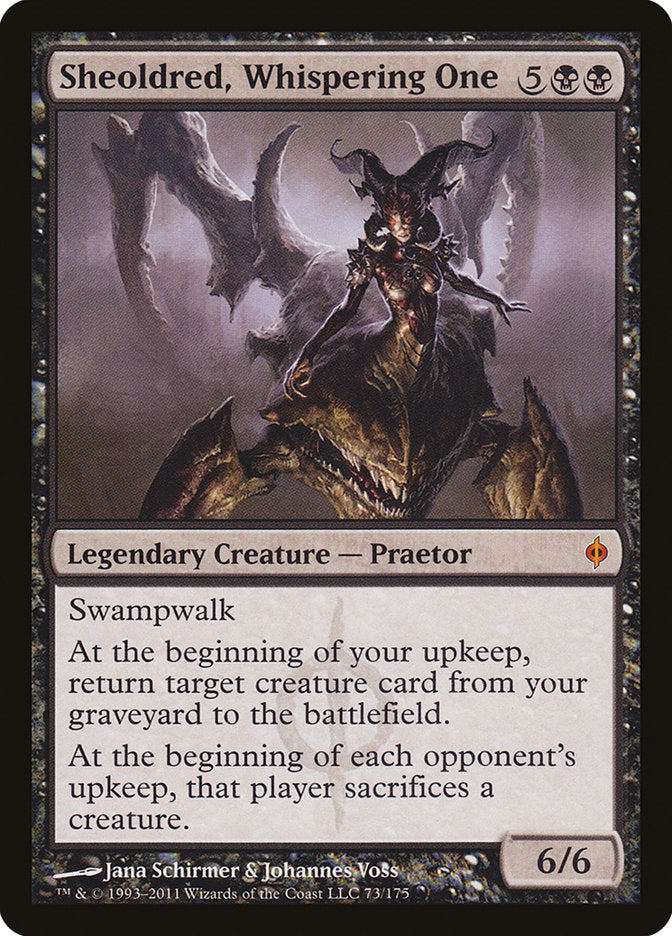 Sheoldred, Whispering One [New Phyrexia] Foil