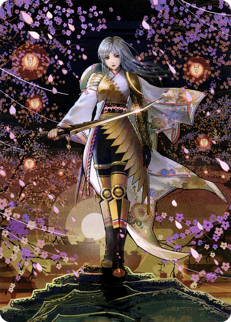 The Wandering Emperor // The Wandering Emperor  [Neon Dynasty Art Series] (Borderless) Foil