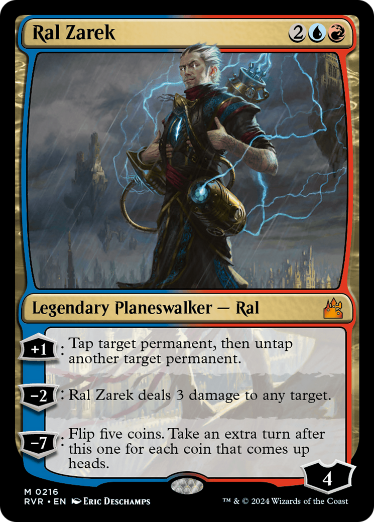 Ral Zarek [Ravnica Remastered] Foil