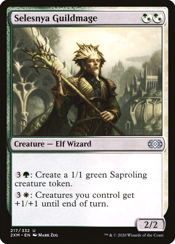 Selesnya Guildmage [Double Masters] Foil
