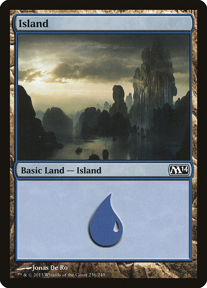 Island (236) [Magic 2014] Foil