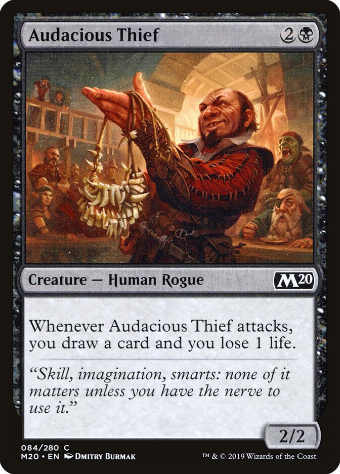 Audacious Thief [Core Set 2020] Foil