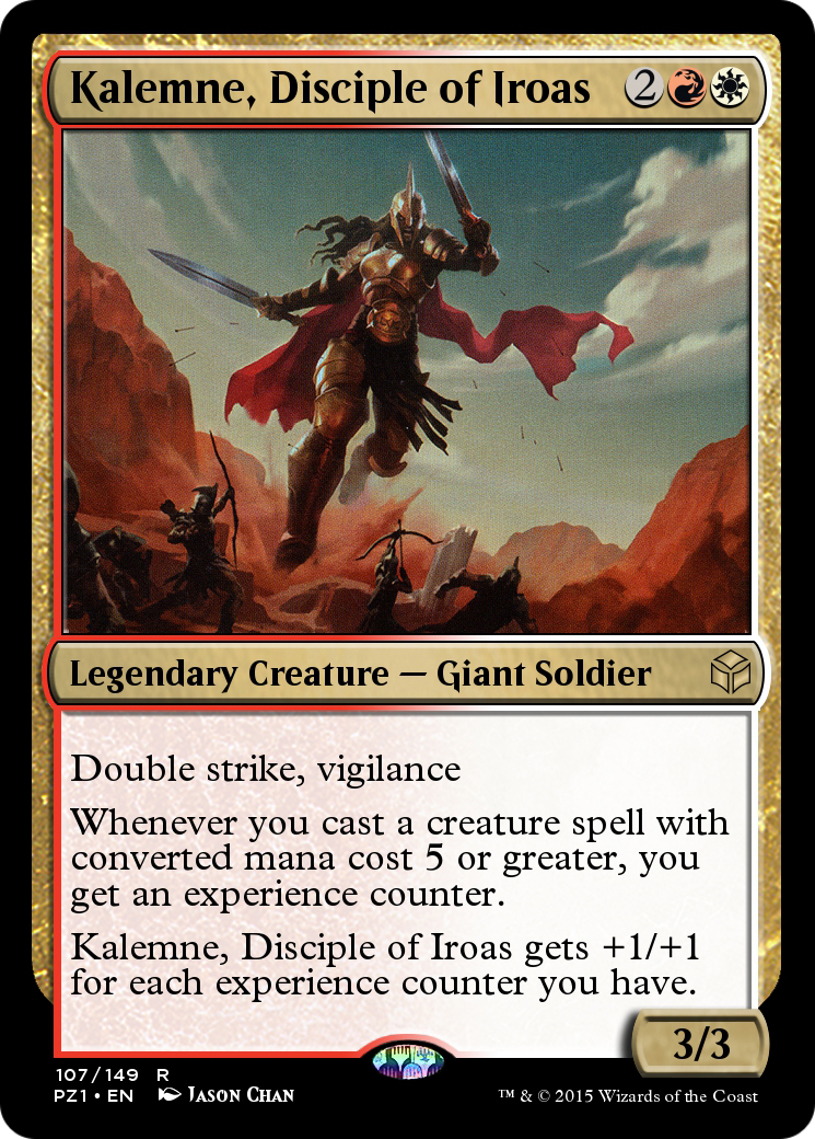 Kalemne, Disciple of Iroas  [Legendary Cube Prize Pack] Foil