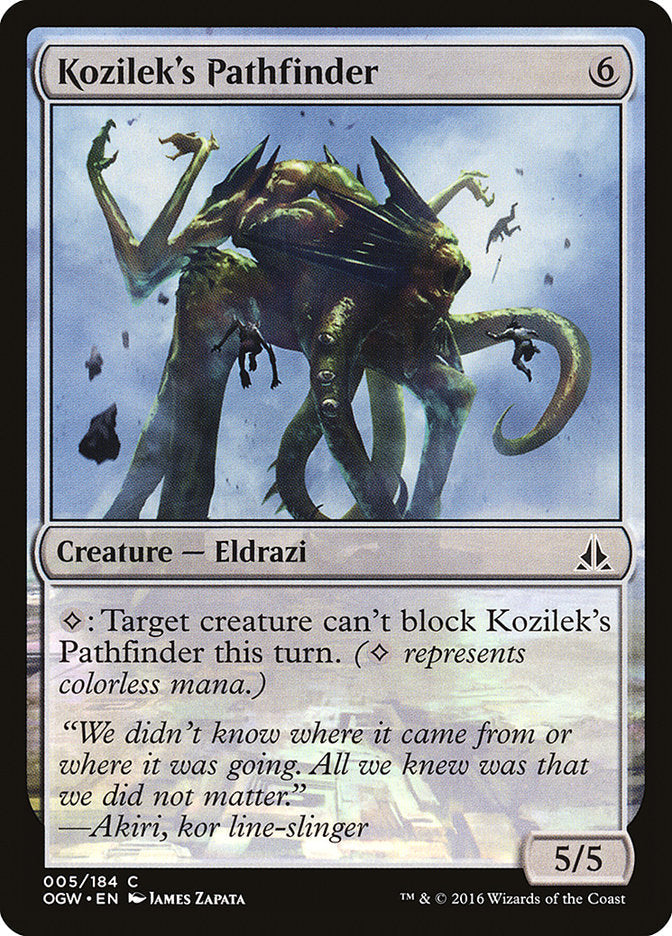 Kozilek's Pathfinder [Oath of the Gatewatch] Foil
