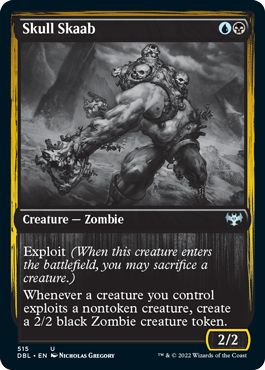 Skull Skaab [Innistrad: Double Feature] Foil